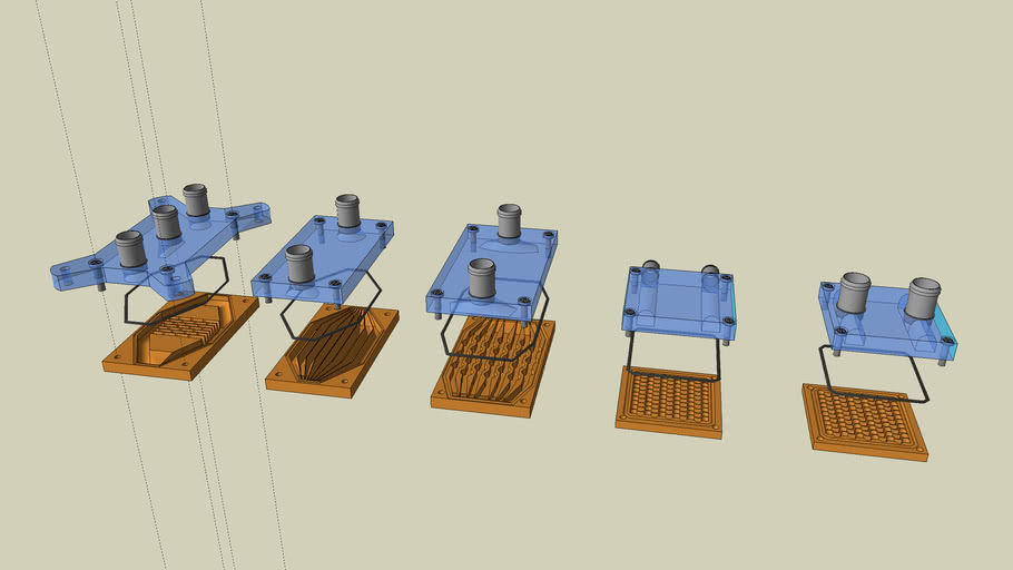 Water blocks 3D Warehouse