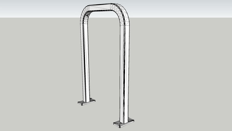 surface mount bike rack