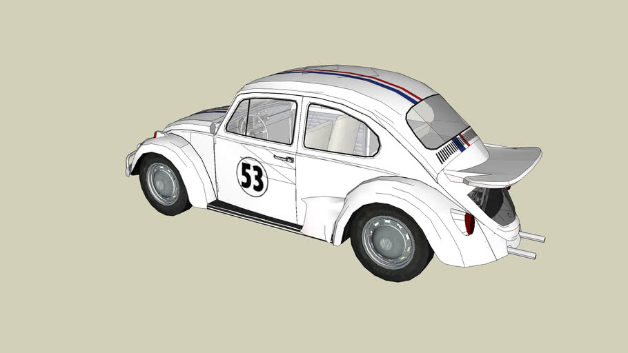 Street Race Herbie 3D Warehouse