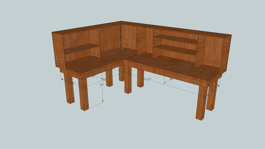 Hobby Table 3d Warehouse