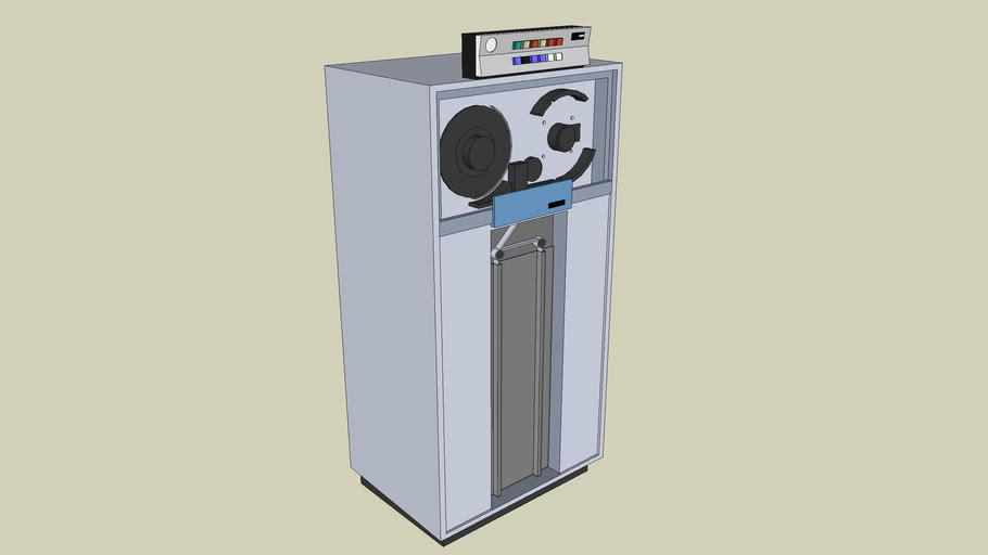 IBM 3420 tape drive 3D Warehouse