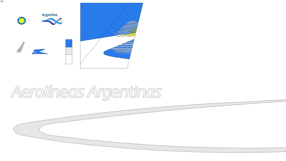Aerolineas Argentinas Logo Kit