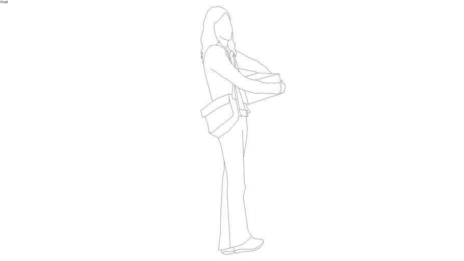 2D_Woman_Standing_Lifting documents