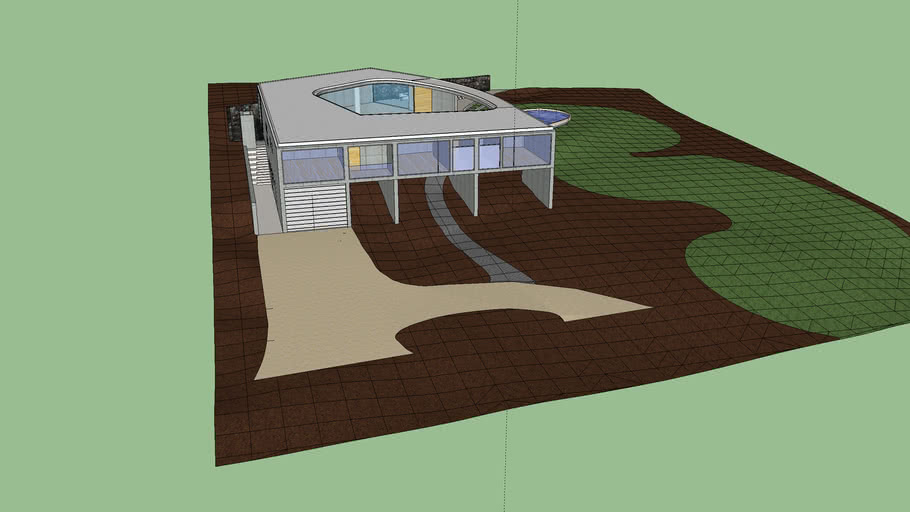 White O House Toyo Ito 3d Warehouse