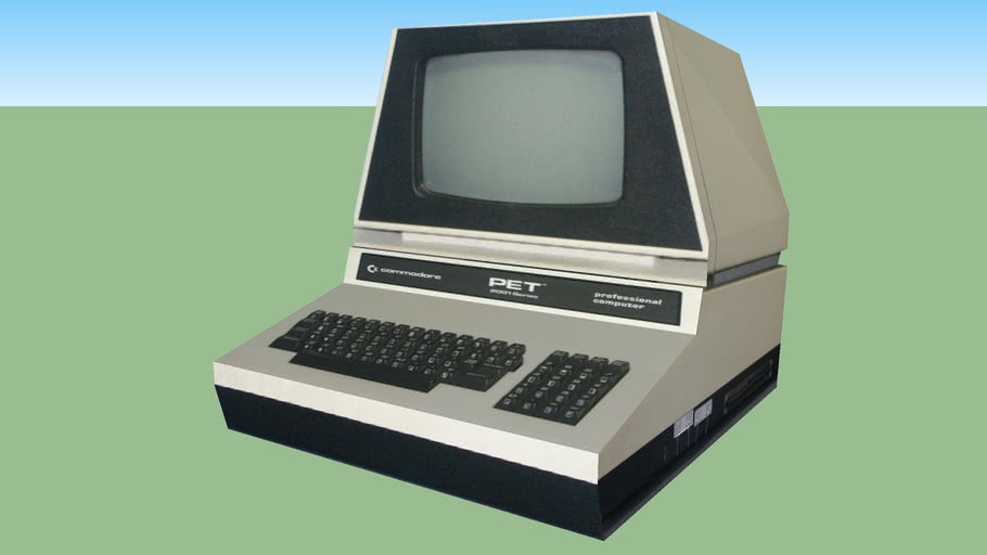 Commodore PET-2001 computer | 3D Warehouse