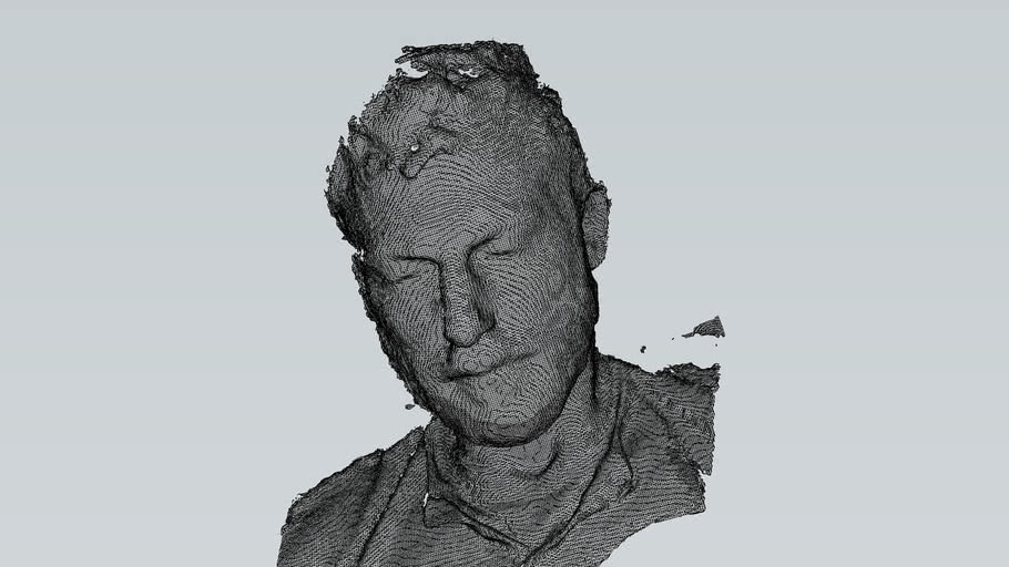 3D scan of head Test 2 3D Warehouse