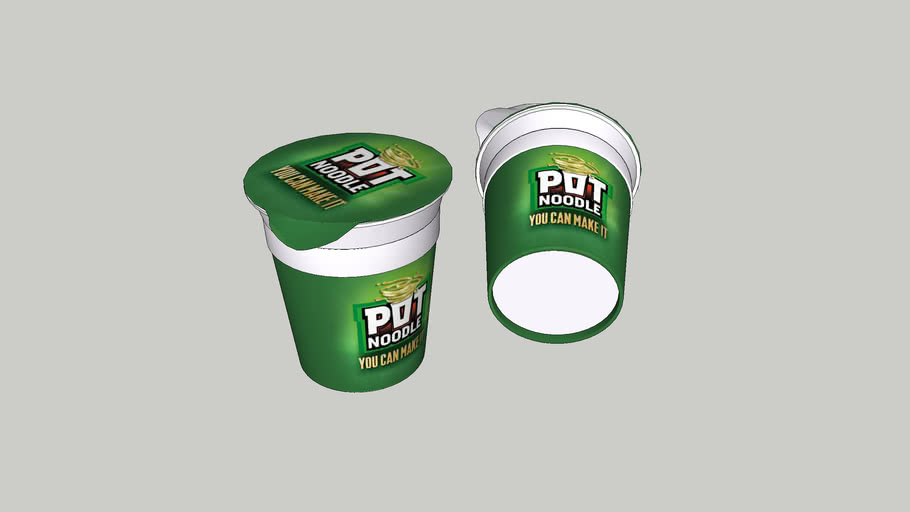 Pot Noodle! 3D Warehouse