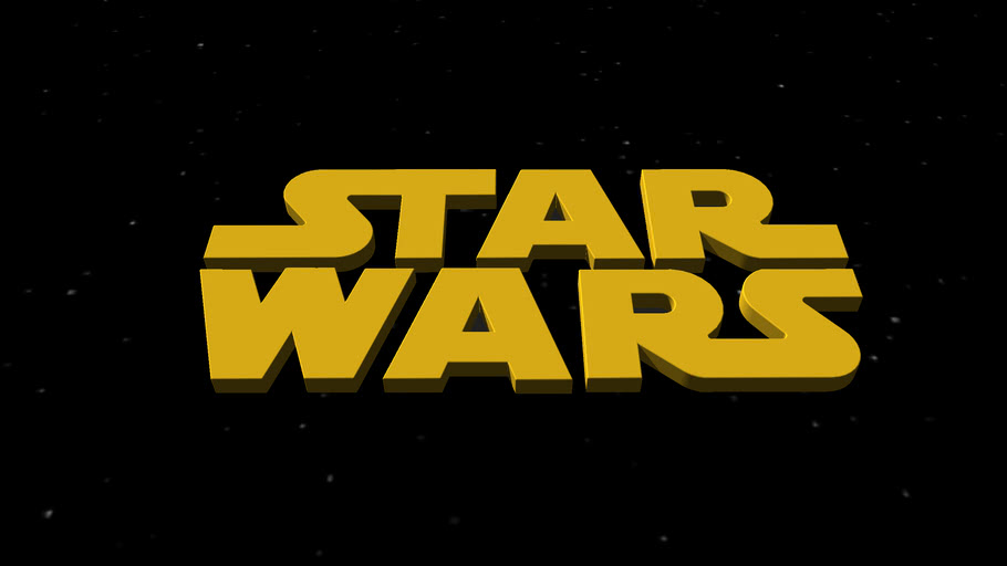 Star Wars Logo | 3D Warehouse