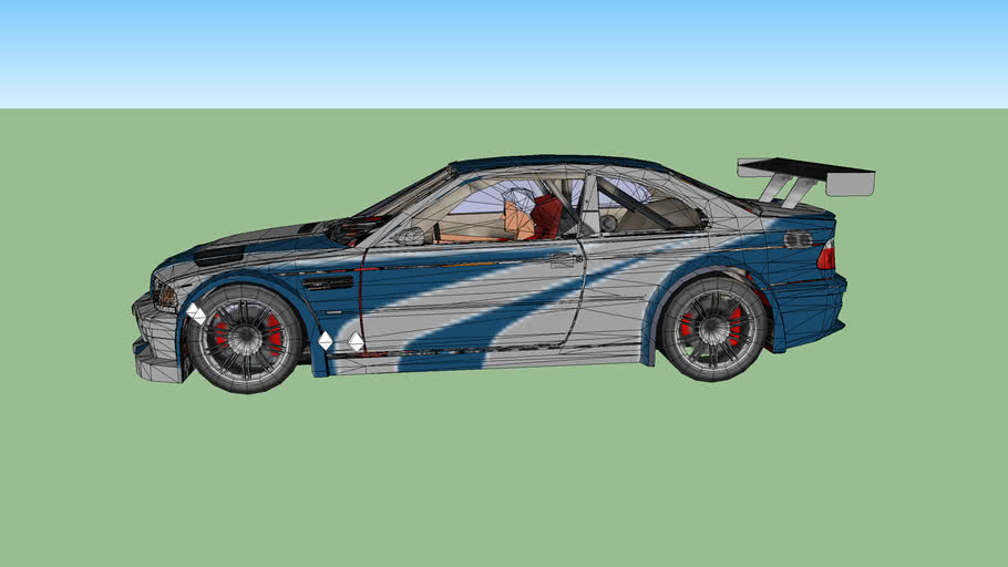 Bmw m3 gtr 3d