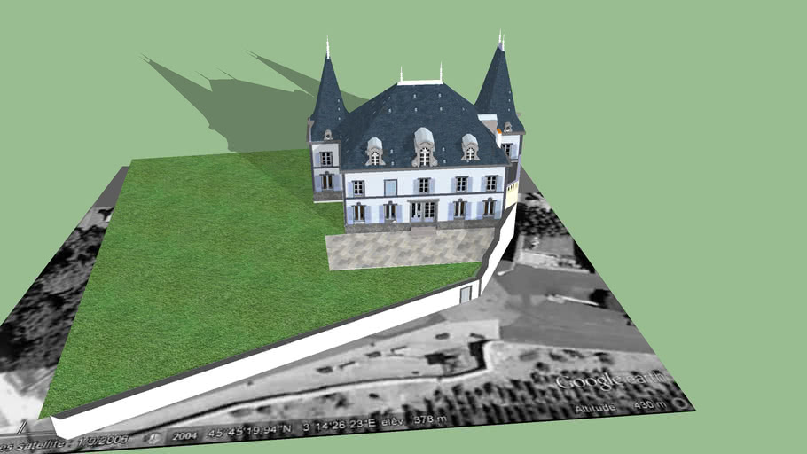 Chateau Bellevue De Mezel 63 3d Warehouse