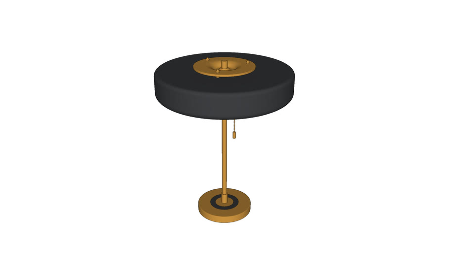 Bert Frank Revolve Table Lamp Black, Bert Frank Revolve Table Lamp