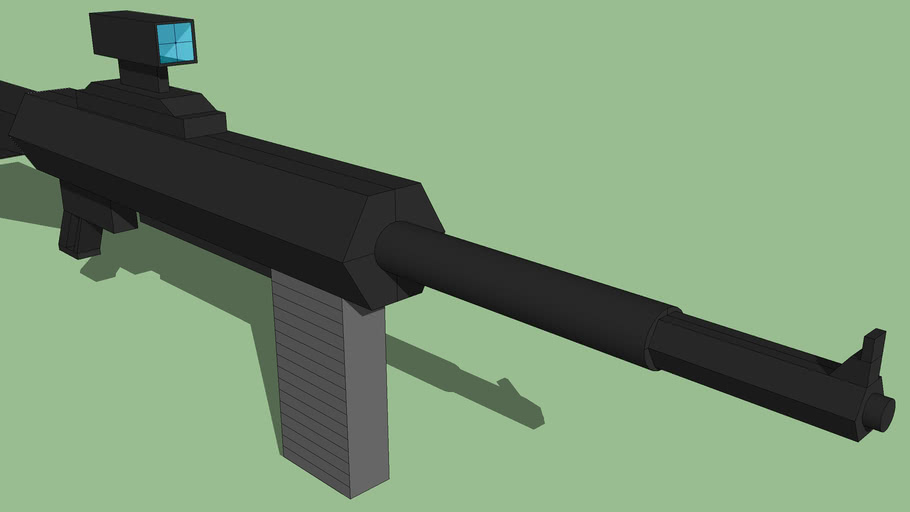 U S Standard Issue M16 Assault Rifle Favorite Ar 3d Warehouse - m16m4 model roblox