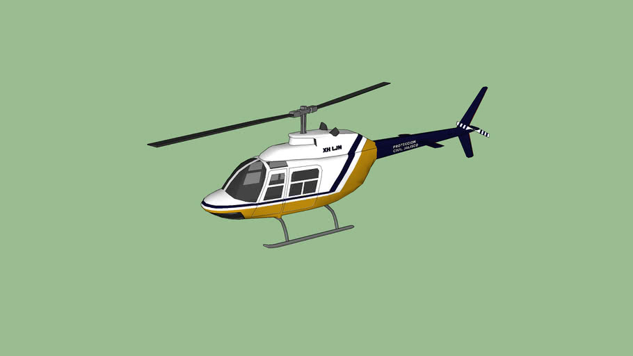 helicoptero de proteccion civil y bomberos 