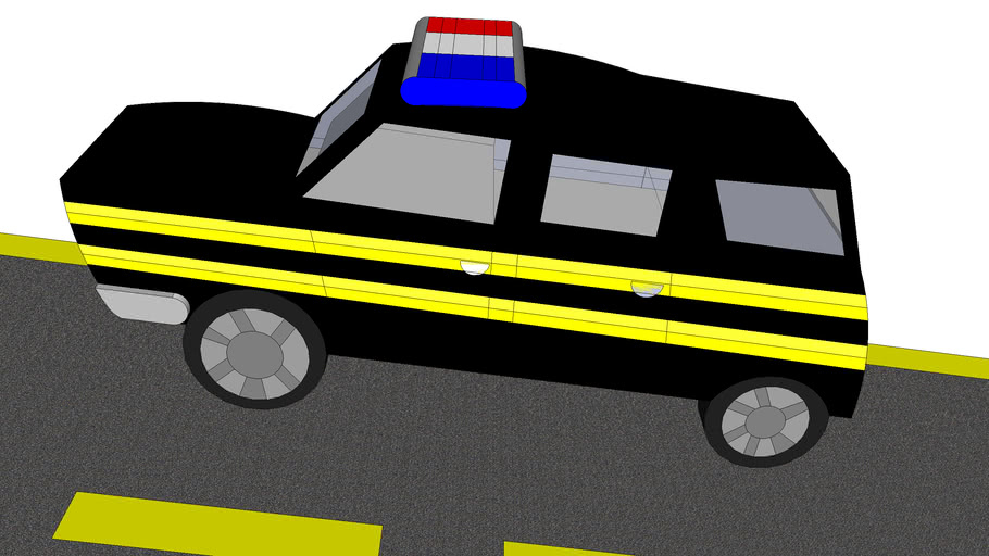 Police Car | 3D Warehouse