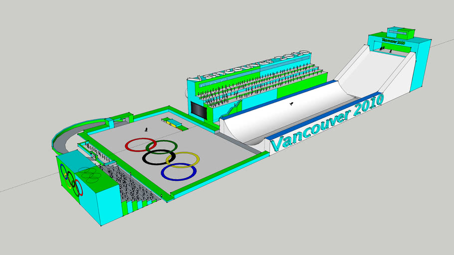 Olympic Halfpipe 3D Warehouse