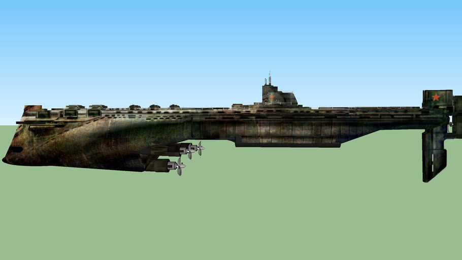 Fallout The Yangtze-31 submarine | 3D Warehouse