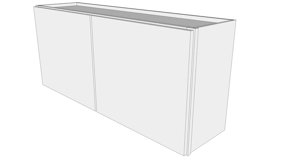 Glenwood Wall Cabinet W4821 12 Deep Two Doors 3d Warehouse