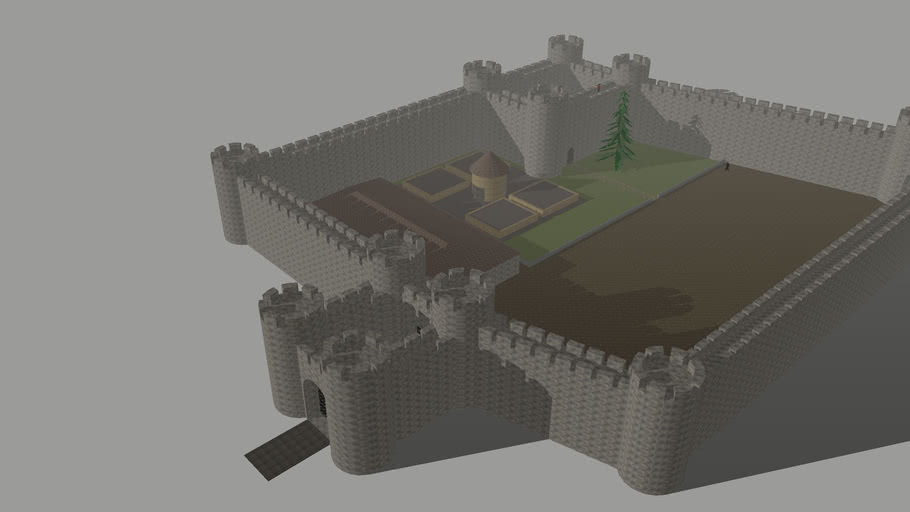 Castle template 3D Warehouse