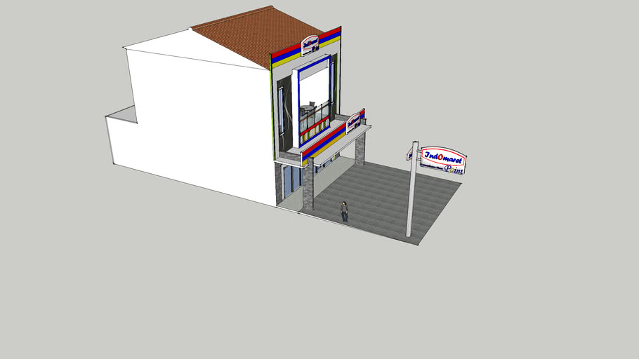 Indomaret Point 3d Warehouse