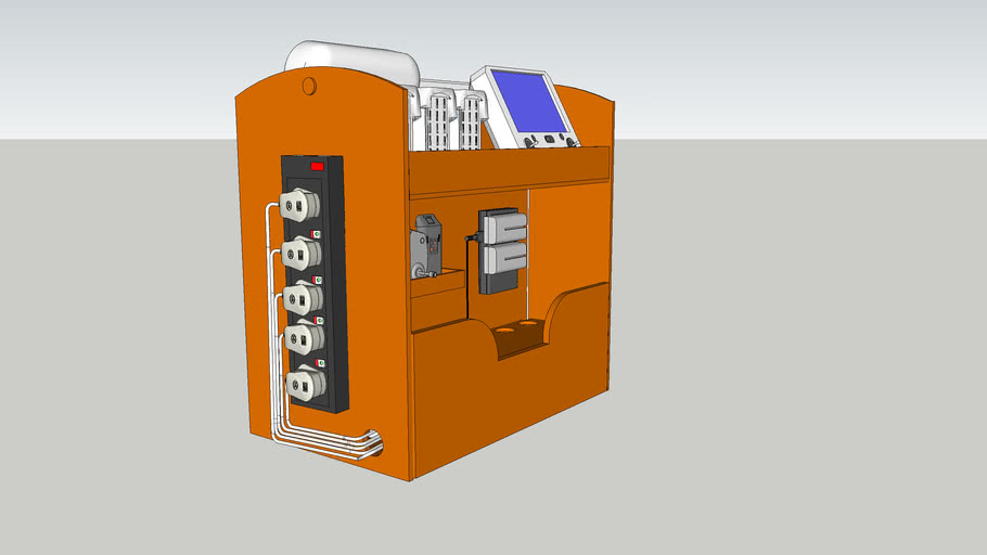 Battery charging Station 3D Warehouse
