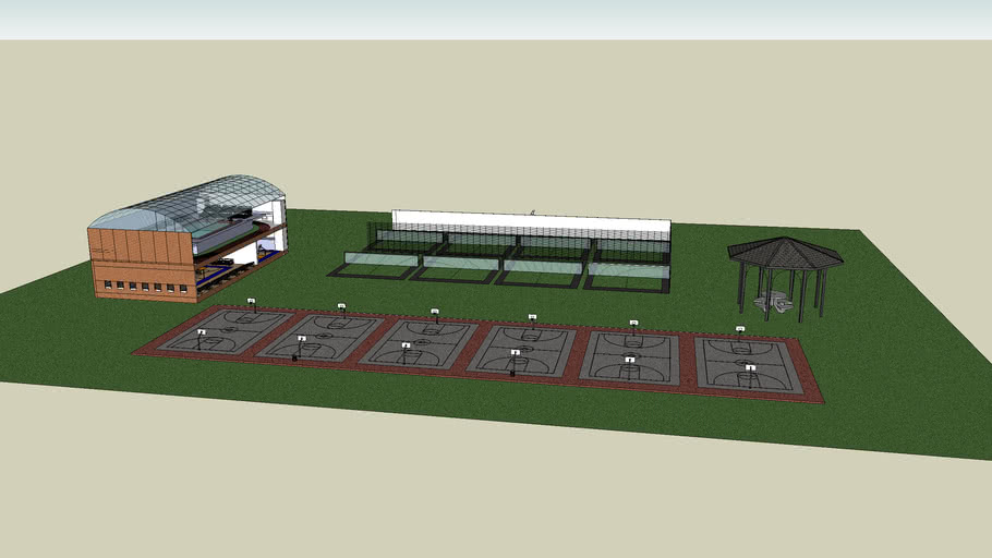 Sports Complex 3D Warehouse