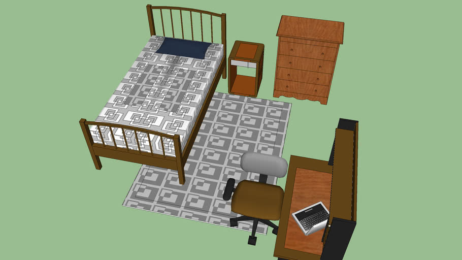 bedroom set | 3D Warehouse