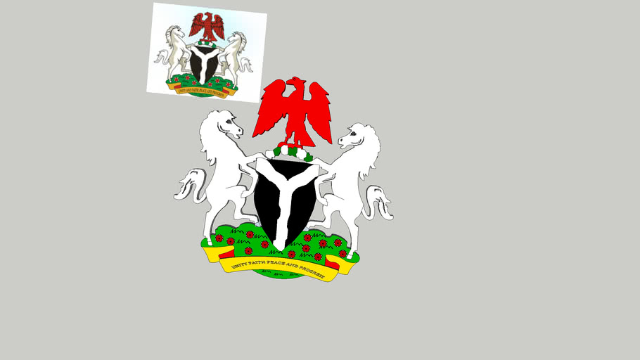 Coat of Arms(NIGERIA) 3D Warehouse