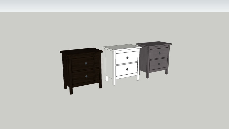 HEMNES Side table 3D Warehouse