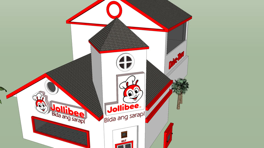 Jollibee Restaurant 3D Warehouse