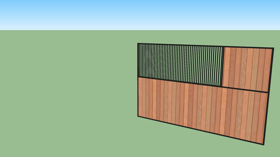 3.5m Stable Divider Wall 