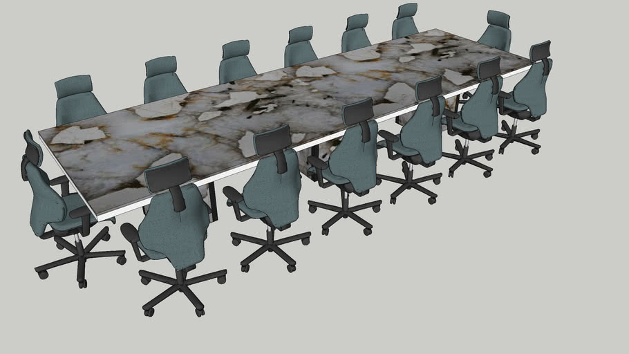 Conference table 3D Warehouse
