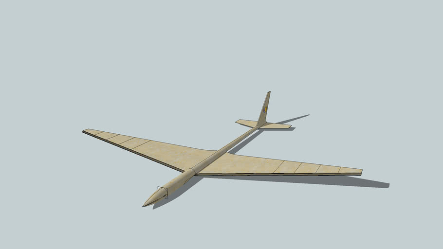 balsa glider design