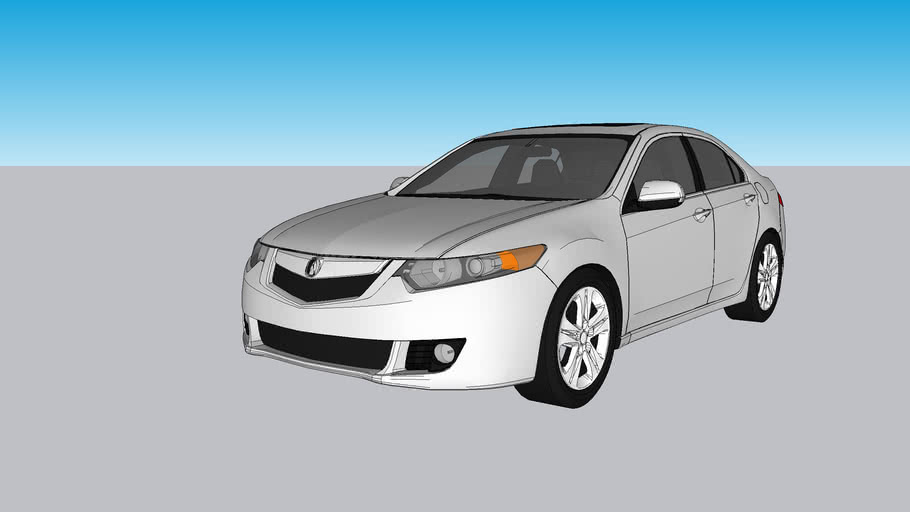 2010 Acura TSX (sedan) | 3D Warehouse