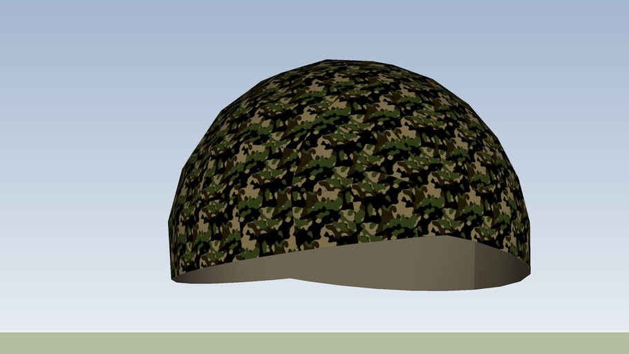 soldiers helmet