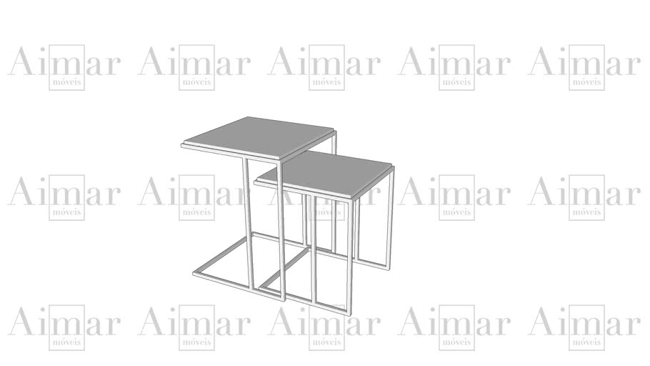 (A/B) MESA LATERAL KAL - SIER | 3D Warehouse