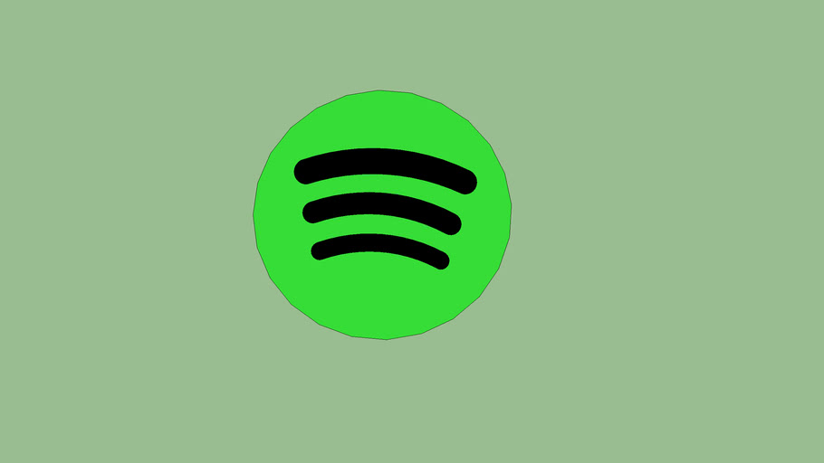 Spotify Icon 3d Warehouse