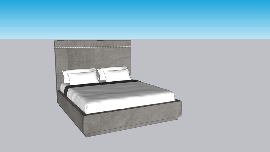 Luxury modern bed