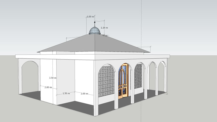 mushola KPukabgor 3D Warehouse