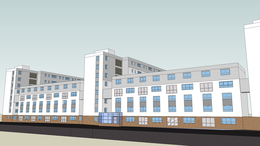 Greenhill Court, Rutherglen 3D Warehouse