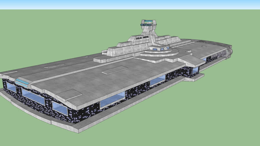 Crucero Espacial Starship 3d Warehouse