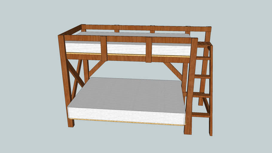 Cabin Bunk Bed V2 3d Warehouse