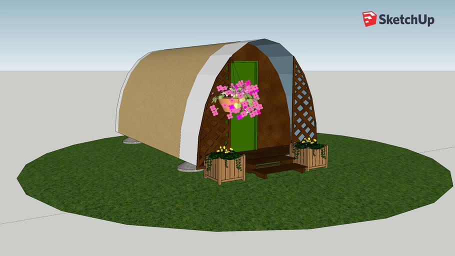 Conestoga Hut 3D Warehouse