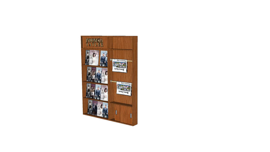 Magazine Rack 3D Warehouse
