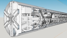 Tunnel Boring Machine 3d Warehouse