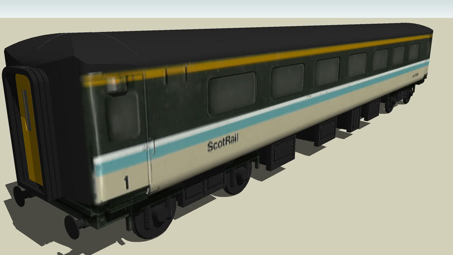 Scotrail MK 2 Carrage | 3D Warehouse