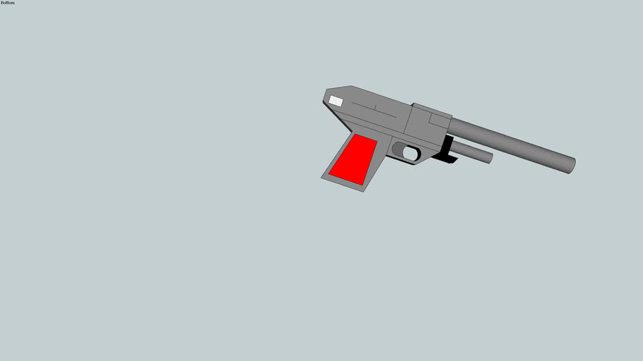 Gerry Andersons New Captain Scarlet Pistol 3d Warehouse