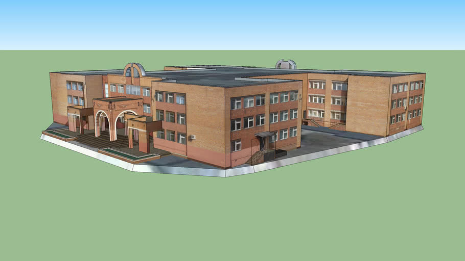 Школа 15 в Глазове | 3D Warehouse