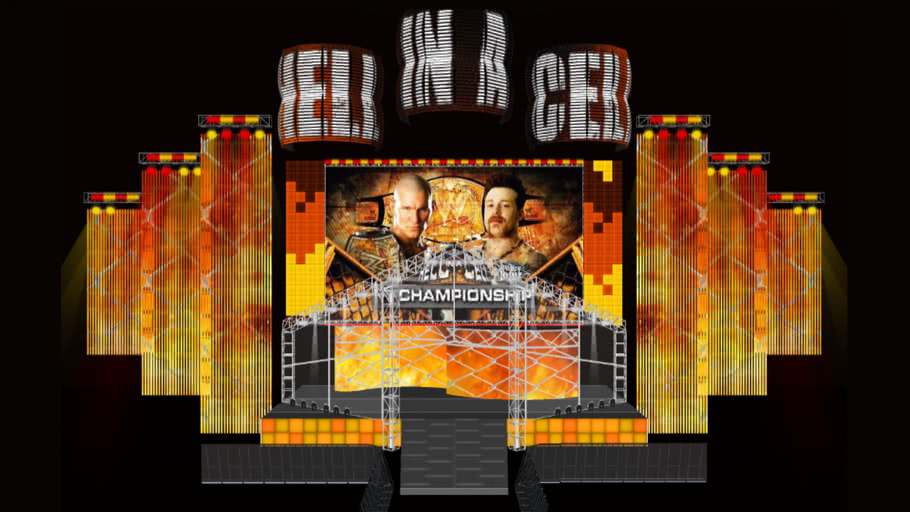 wwe hell in the cell toy