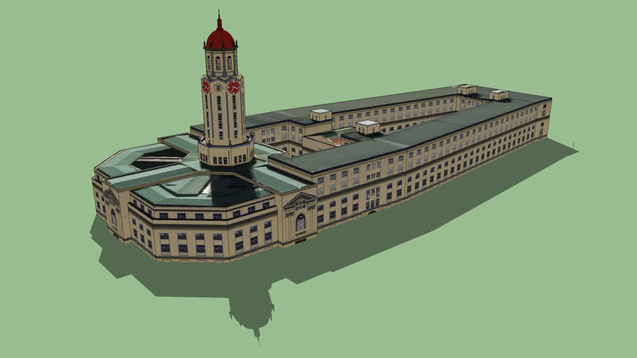 Manila City Hall 3D Warehouse