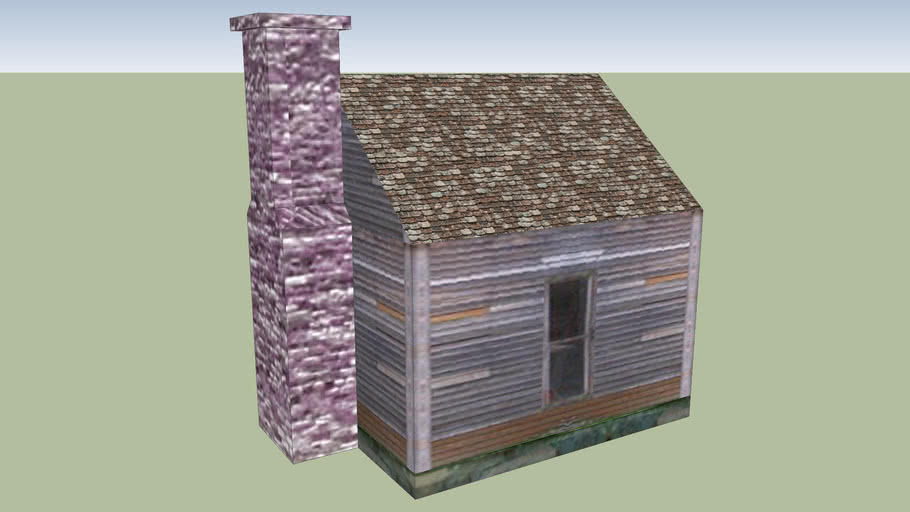 12 Slave Cabin 1 3d Warehouse